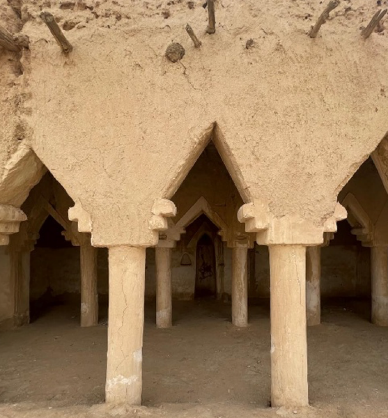 المسجد قبل الترميم